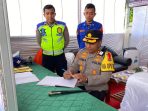 Kapolres Basel Bersama Ketua Bhayangkari Cek Persiapan Personil Gabungan