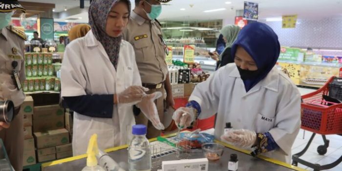 Guna Menjaga Keamanan Pangan Selama Bulan Suci Ramadan dan Hari Raya Idul Fitri 1444 H Keamanan Pangan Lampung Gelar Sidak
