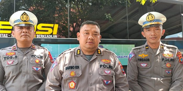 Ditlantas polda kep. Babel Sediakan Bus Gratis untuk Arus Balik Mudik di Pulau Bangka