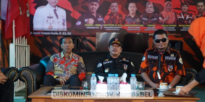 Pj Gubernur: Pemuda Pancasila Kep. Babel Harus Jadi Katalisator Bukan Provokator