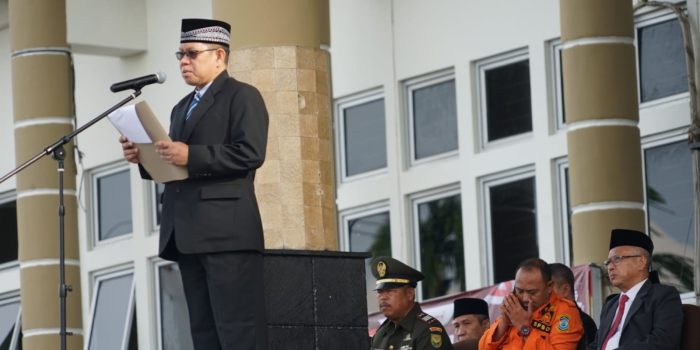 Pemkot Pangkalpinang Gelar Upacara Peringatan Hari Otonomi Daerah XXVII Tahun 2023