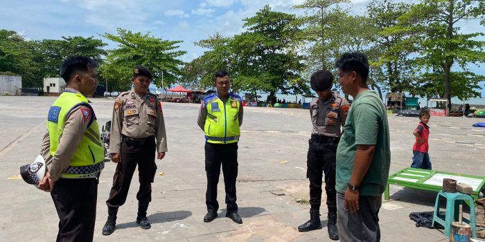 Pasca Libur Lebaran Idul Fitri 1444 H, Polres dan Kodim 0432/Basel Bersinergi Jaga Keamanan di Objek Wisata