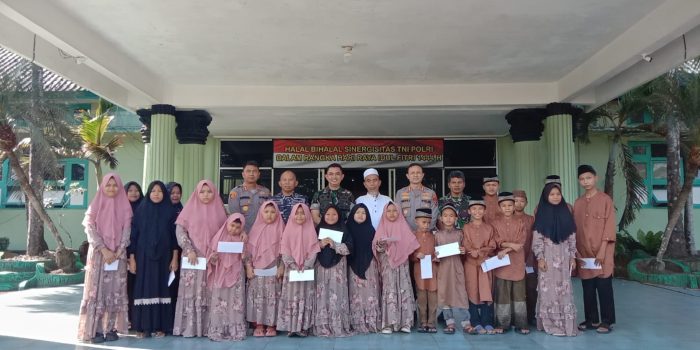 Bentuk Sinergitas TNI-POLRI Dandim 0413/BKA Selenggarakan Hala Bihalal