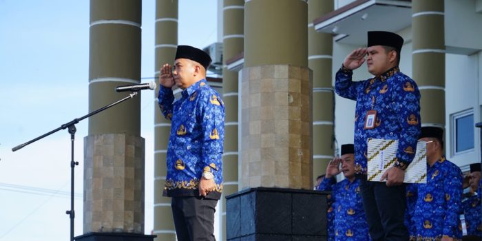 Bersamaan Peringati Harpidnas Genap 1 Priode Jabatan Walkot Pangkalpinang, Maulan Jadi Inspektur Upacara