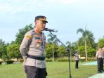 Pimpin Apel Pagi, Kapolres Babar Tekankan Anggota untuk Disiplin