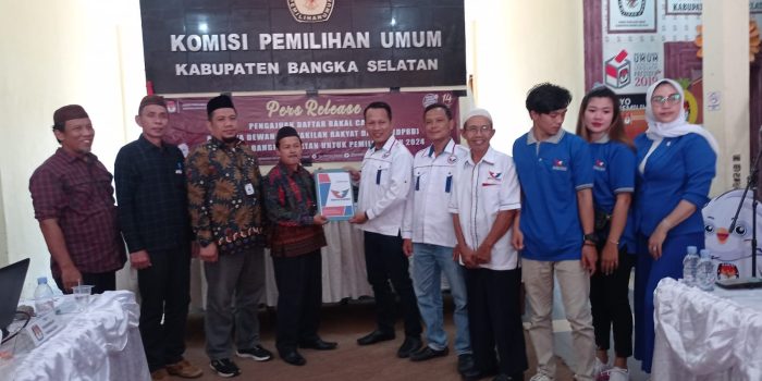 Perindo Basel Serahkan 30 Berkas Bacaleg Ke KPU, Buyung: Kader yang Kami Usung Semua Memiliki Potensial
