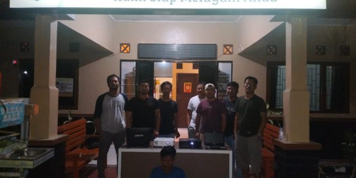 Polsek Air Gegas Amankan Pemuda Pelaku Curat di Dusun Palas Desa Nyelanding