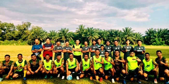 Mantan Striker Letkol Arm Firstya Andrean Gitrias, S.H, M,M, Dandim 0413/BKA Kembali Berlaga Persahabatan VS Jurnalis