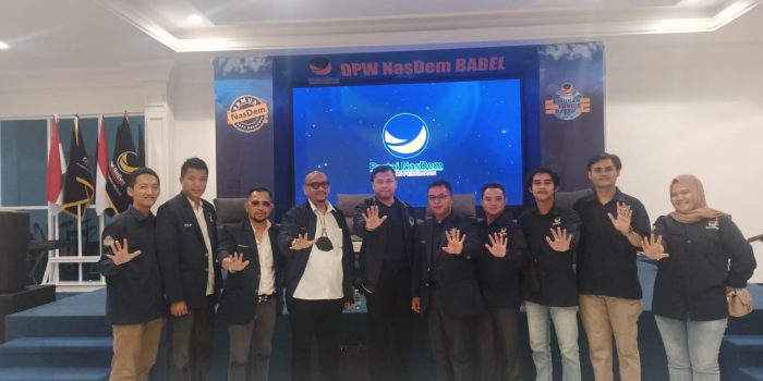 Sekjend DPP Bahu Nasdem : “Bahu Babel Energi Baru untuk Kami”