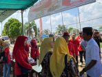DKUKMINDAG Basel Gelar Pasar Murah di Desa Sengir, Ikbal: Antusias Masyarakat Sangat Luar Biasa