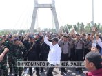 Pantau Gladi Bersih di Jembatan Emas, Pj Gubernur: Persiapan Sudah 90 Persen