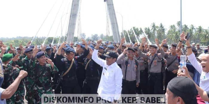 Pantau Gladi Bersih di Jembatan Emas, Pj Gubernur: Persiapan Sudah 90 Persen