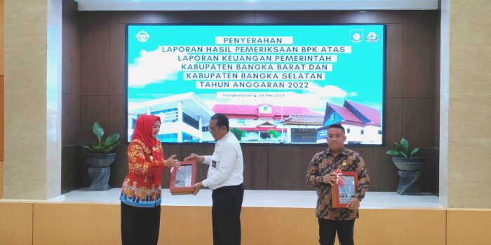 Laporan Keuangan Pemkab Basel Raih Opini WTP 4 Kali Berturut-turut