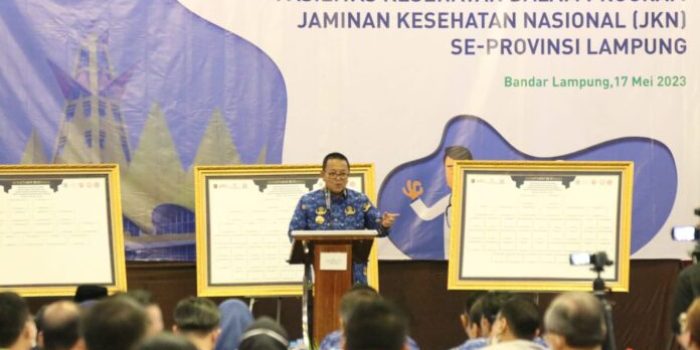 Arinal Djunaidi Buka Rakor JKN-KIS se-Provinsi Lampung 