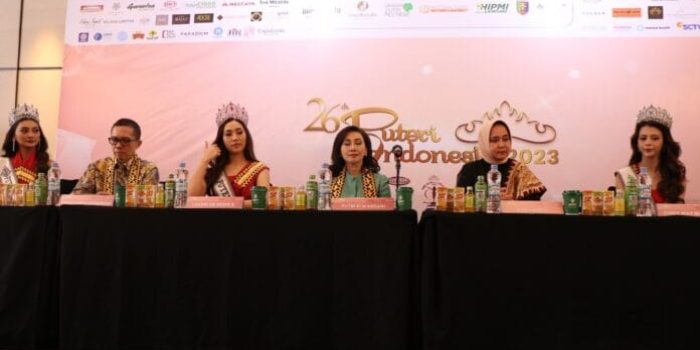 Press Conference Pemilihan Puteri Indonesia ke-26 Tahun 2023 di Jakarta Dihadiri Riana Sari Arinal