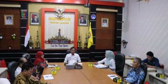 Kusnardi Asisten Perekonomian dan Pembangunan Lampung Wakili Gubernur Buka Diskon-Tri Tahun 2023
