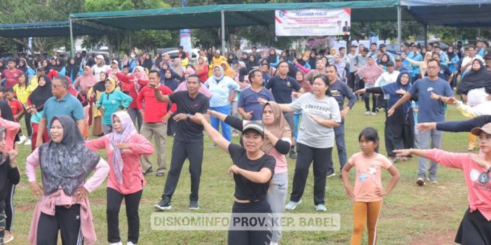 Pj Gubernur Babel Ajak Masyarakat Desa Senyubuk Mulai Hidup Sehat