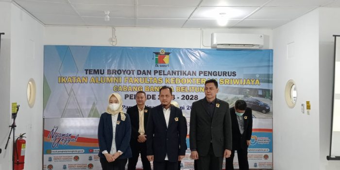 Kepala Dinkes Pangkalpinang Jabat Ketua IKA FK Unsri Babel, dr Masagus:Ini Wadah Kita Bersama