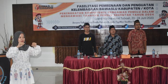 Bawaslu Basel Ajak Jajaran Panwaslu Untuk Bersinergi Dengan Semua Pihak