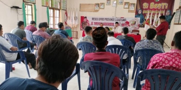 Anggota DPRD Provinsi Lampung, Watoni Noerdin Dapatkan Apresiasi dari Masyarakat Pesawaran