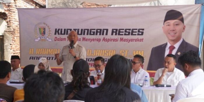 Rahmat Mirzani Djausal Anggota DPRD Lampung Serap Aspirasi di 6 Titik  Keluhan Masyarakat di Kota Balam