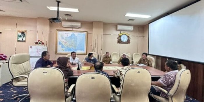 Mingrum Gumay Ketua DPRD Lampung Menerima Kunjungan Pansus DPRD Tulang Bawang