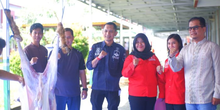 Lapas Narkotika Pangkalpinang Melaksanakan Pemotongan Hewan Qurban, 4 Sapi dan 2 Kambing