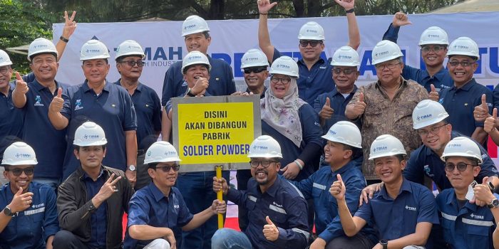 Optimalkan Hilirisasi, PT Timah Industri Bangun Pabrik Tin Solder Powder