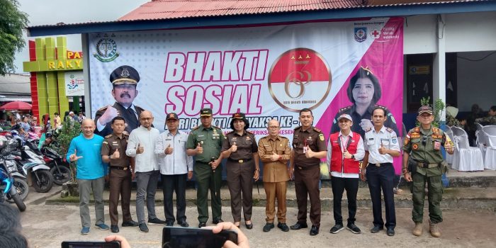 Peringati Hari Bhakti Adhyaksa ke-63, Kejari Bangka Selatan Gelar Bakti Sosial