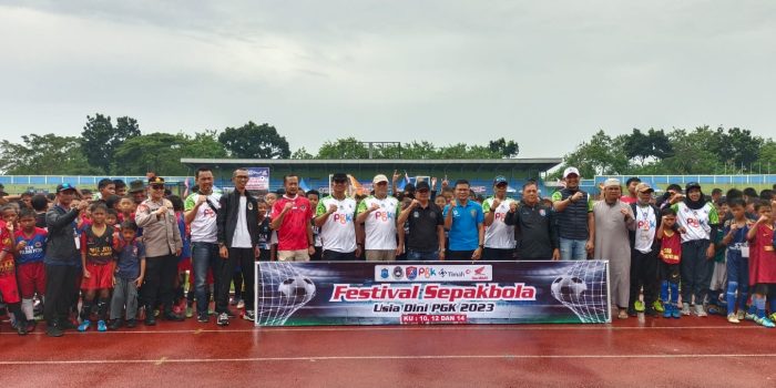 Festival Sepak Bola Usia Dini PGK 2023 Resmi Dibuka, 66 Tim Perebutkan Piala Wali Kota Cup
