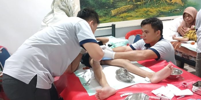 PT. TIMAH Tbk, Gelar Khitanan Massal Gratis, Di Ikuti 200 anak Di Basel