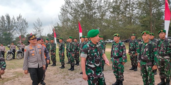 Antisipasi Terhadap Bencana Alam Karhutla Kapolres Bangka Barat Hadiri Apel Kesiapsiagaan