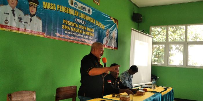 DPC GRANAT Metro Gelar Penyuluhan Narkoba di SMA Negeri 6