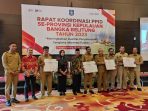 PPID Utama Kota Pangkalpinang Tandatangani Komitmen Bersama se Provinsi Babel untuk Keterbukaan Informasi Publik