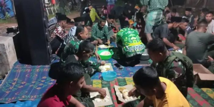 Peringati Tahun Baru Islam 1445 H, Satgas TMMD 117 Gelar Do’a Bersama