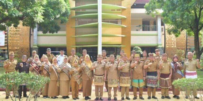 Apel Mingguan Pemkot Metro Peringati Hari Lingkungan Hidup Sedunia 