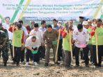 Bersama Menteri Pertanian Republik Indonesia Arinal Djunaidi Melakukan Kegiatan Gerakan Tanam Kedelai