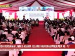 Peringati Hari Bhayangkara ke-77, Diskominfotik Lampung Ikuti Kegiatan Doa Bersama Lintas Agama