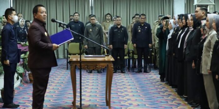 Arinal Djunaidi Melantik dan Mengambil Sumpah 386 Pejabat Fungsional di Provinsi Lampung