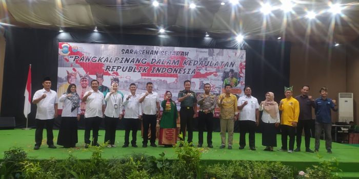 Mengingat Masa Lalu, Disdikbud Gelar Sarasehan Sejarah Kota Pangkalpinang