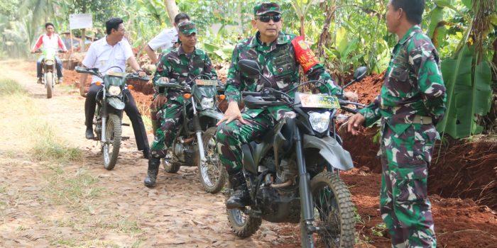Dansatgas TMMD Kodim 0429/Lamtim Tinjau Kesiapan Jelang Kunjungan Tim Wasev