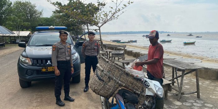 Guna Antisipasi Aksi Kriminal, Unit Samapta Polres Baber Lakukan Patroli di Siang Hari