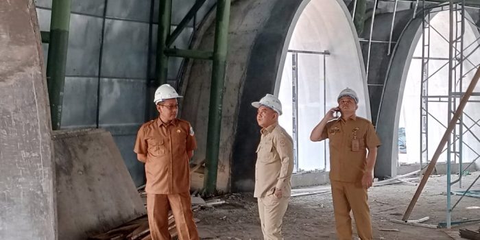 Walikota Pangkalpinang Monitoring Langsung Progres Masjid Kubatim