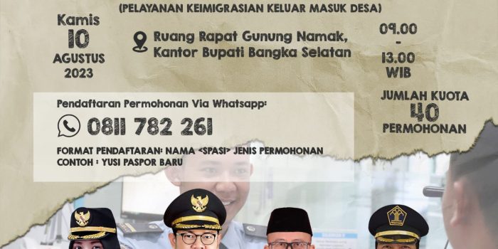 Buruan Daftar!! Layanan Pembuatan dan Perpanjangan Passport Kembali Dibuka