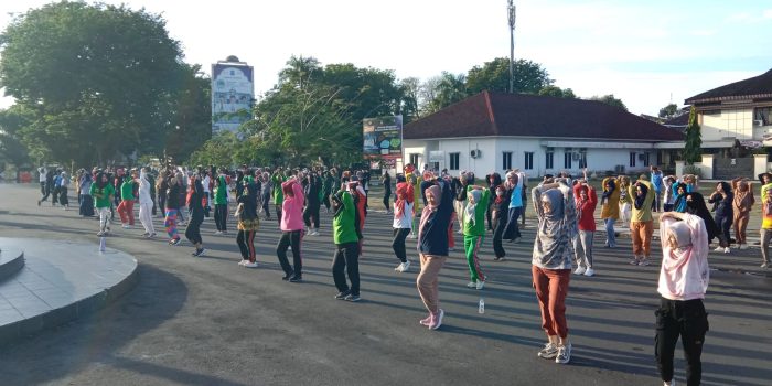 DWP Kota Pangkalpinang Gelar Senam Bersama “Jumat Bahagia”