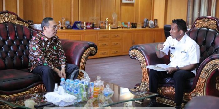 Kepala BPK Perwakilan Babel Silaturahmi ke Pj Gubernur Suganda