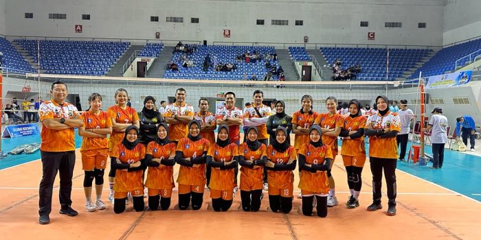 Menang 3-2 Atas Tim Kepri, Tim Voli Putri Babel Pastikan Satu Tempat di Jakarta