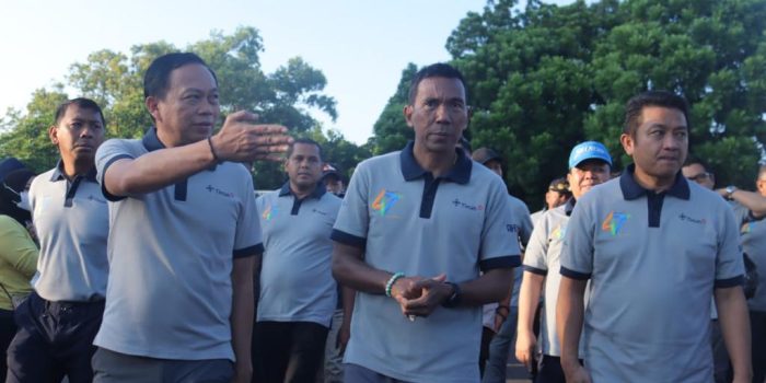 Pj Gubernur Suganda Lepas Peserta “Run Race 10K” HUT PT Timah