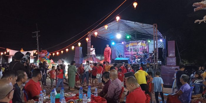 Bupati Riza Herdavid Hadiri HUT Kelenteng Kwan Ti Miao Ke 195 di Desa Keposang