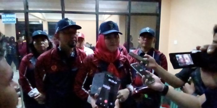 Beri Semangat Dan Motivasi kepada Atlet, Debby : Tidak ada yang Tidak Mungkin Tetap Optimis